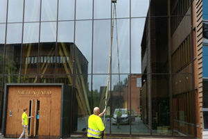 Ikkunat ja korkeat ikkunat, Joensuu.